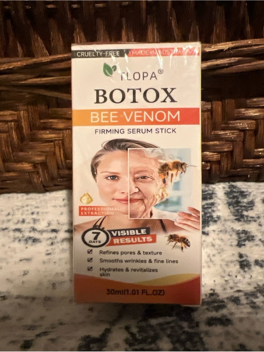 Bee Venom Firming Serum Stick – Lift & Tighten Skin, Anti-Aging Treatment